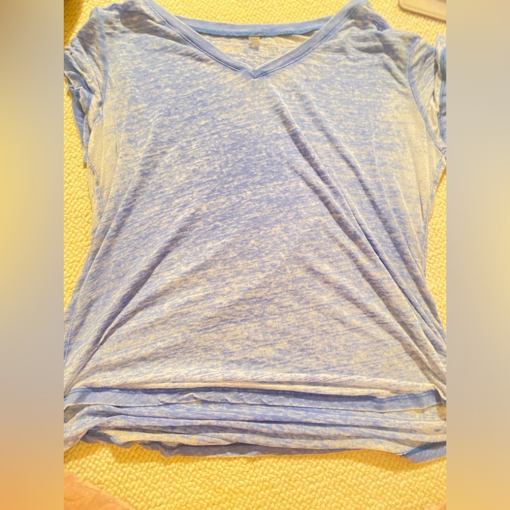 blue tee